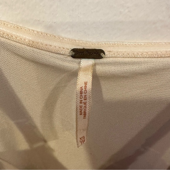 Free People knit Tull Twinkle & Twirl Skater Dress Ice Combo XS - Picture 2 of 3